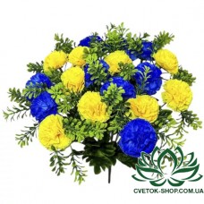 Гвоздика 18 гол. серия Украина, 43см