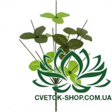 Ножка букетная 9-ка с листом, 37см